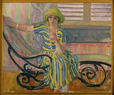 Cigareta (malba na plátně) od Henri Lebasque