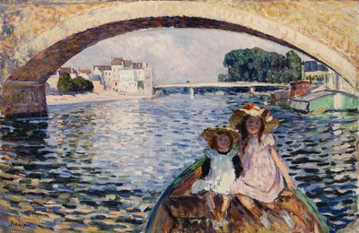 Mladé dívky na člunu; Mladé dívky ve člunech, 1903 od Henri Lebasque