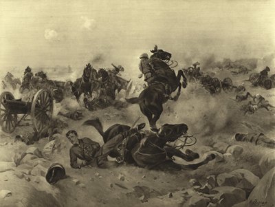 Bitva u Colenso, 1899 (hlubotisk) od Henri Louis Dupray