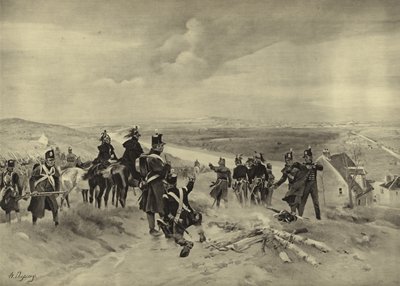Bitva o St Cloud, 1814 (hlubotisk) od Henri Louis Dupray