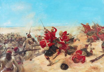 Černá hlídka v bitvě u Tel-el-Kebiru 13. září od Henri Louis Dupray