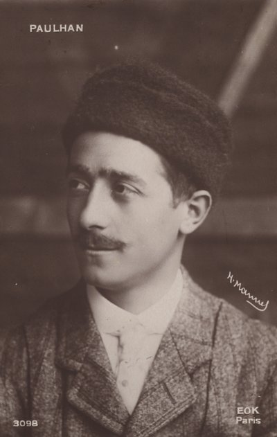 Louis Paulhan (čb fotografie) od Henri Manuel
