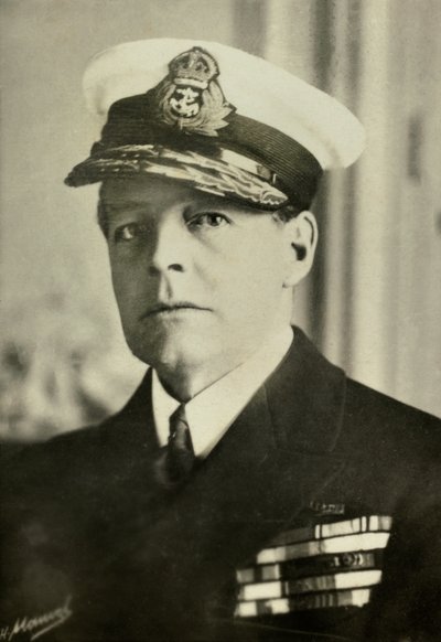 Portrét admirála Davida Beattyho (foto) od Henri Manuel