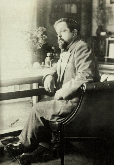 Portrét Clauda Debussyho (foto) od Henri Manuel