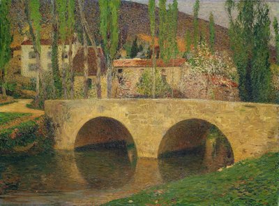 Hamlet u mostu od Henri Martin