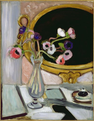 Sasanka a zrcadlo od Henri Matisse