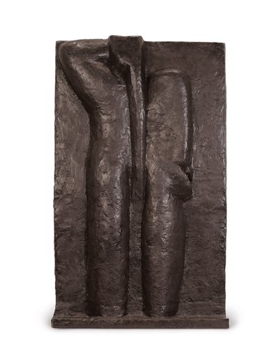 Záda IV, cca 1930 ; 1978 (bronz s tmavě hnědou patinou) od Henri Matisse