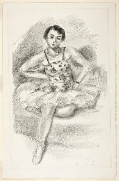 Baletní tanečnice, z filmu Deset tanečníků od Henri Matisse
