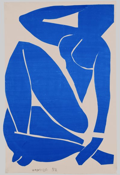 Modrý akt III od Henri Matisse