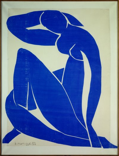 Modrý akt II od Henri Matisse