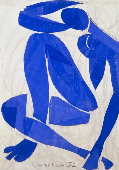Modrý akt IV od Henri Matisse