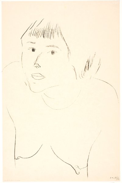 Poprsí nahé ženy od Henri Matisse