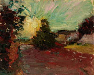 Západ slunce na Korsice od Henri Matisse