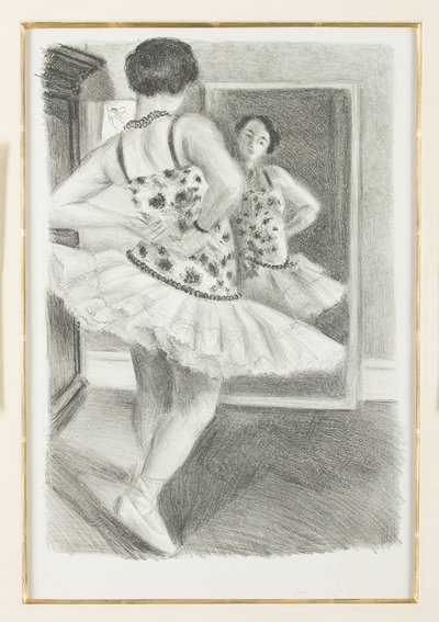 Tanečnice odrážející se v zrcadle od Henri Matisse