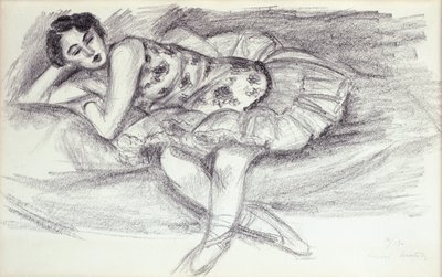 Tanečník na gauči od Ten Dancers od Henri Matisse