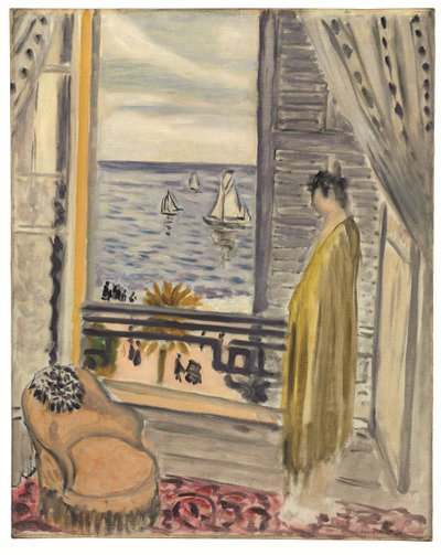 Žena u okna od Henri Matisse