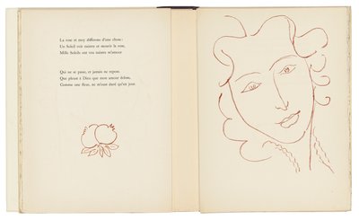 Výběr z Ronsardových Amours od Henri Matisse