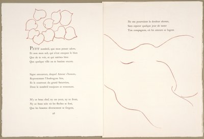Florilège z Ronsardových Amours, 29. listopadu od Henri Matisse