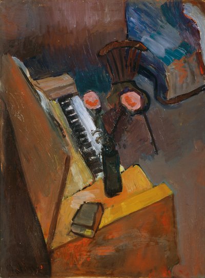 Interiér harmonia, kolem roku 1900 (olej na kartonu) od Henri Matisse