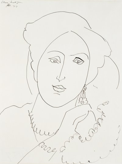 Hlava od Henri Matisse