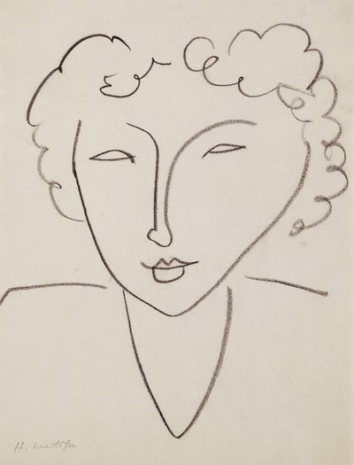 Hlava ženy; Tete de Femme od Henri Matisse