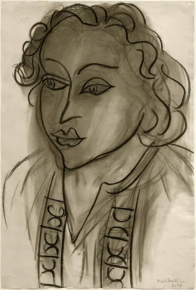 Hlava ženy od Henri Matisse