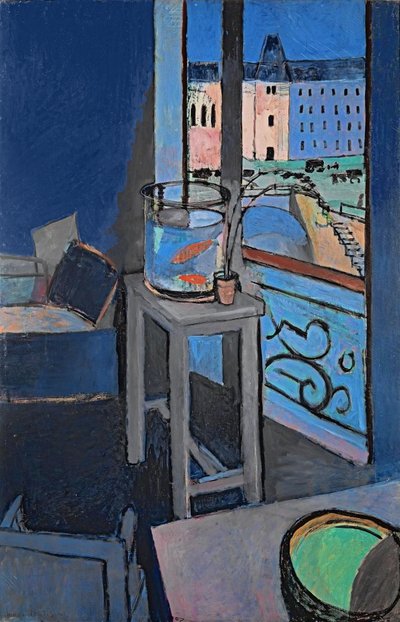 Interiér, Miska pro zlaté rybky od Henri Matisse