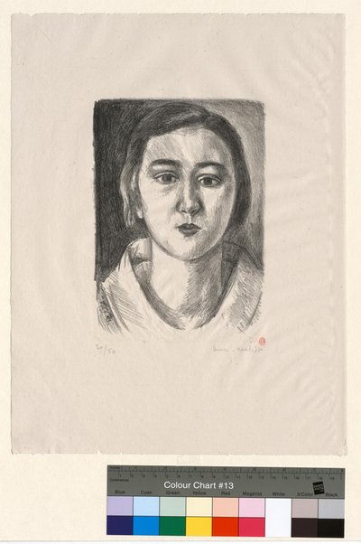 Dívka s organdovým límečkem od Henri Matisse