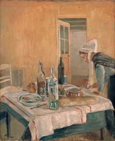 Bretonská servírka od Henri Matisse