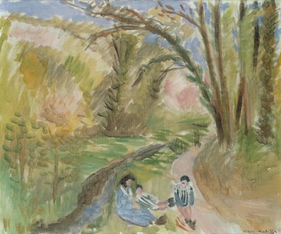 Krajina, Jižní Francie (malba) od Henri Matisse