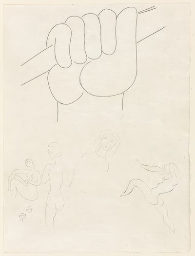 Le Guignon, deska druhá z Mallarméových básní od Henri Matisse