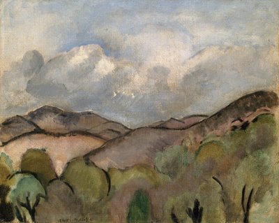 Mont Chauve v Nice od Henri Matisse