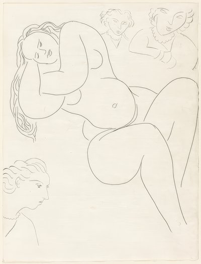 Le Sonneur, osmá deska z Mallarméových básní od Henri Matisse