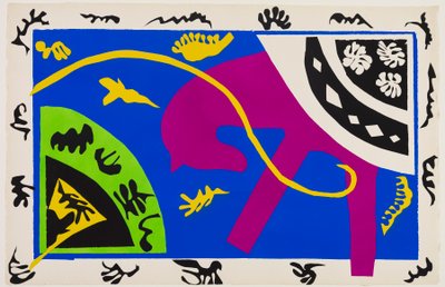 Kůň, jezdec a klaun od Henri Matisse