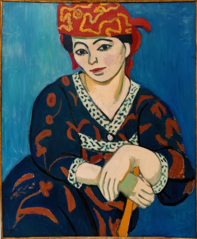 Madame Matisse: Madras rouge od Henri Matisse