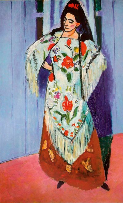 Madame Matisse s manilským šátkem od Henri Matisse