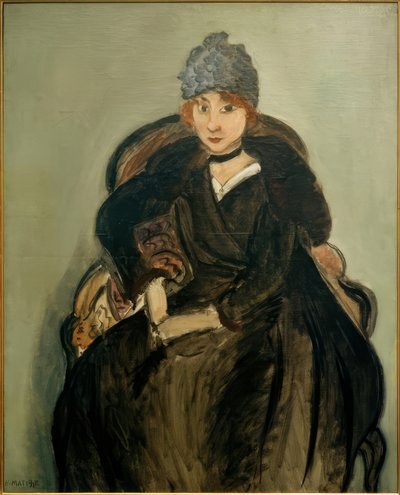 Markéta v modrém klobouku od Henri Matisse