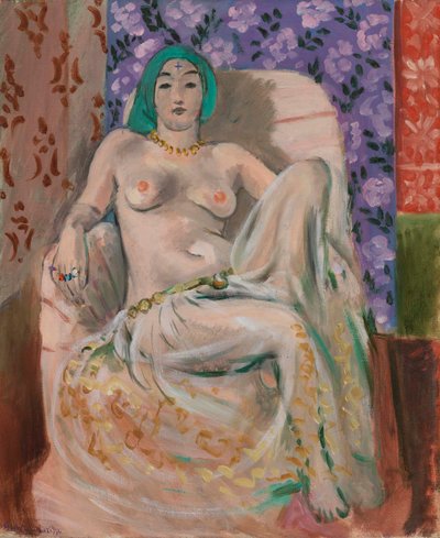 Maurská žena (Zvednuté koleno) od Henri Matisse
