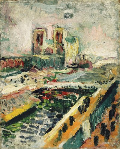 Notre-Dame, kolem roku 1900 (olej na plátně) od Henri Matisse