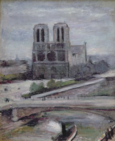 Notre Dame (olej na plátně) od Henri Matisse