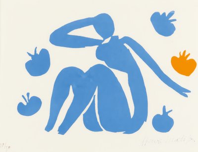 Akt s pomeranči od Henri Matisse