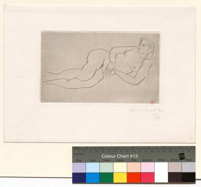 Ležící akt od Henri Matisse