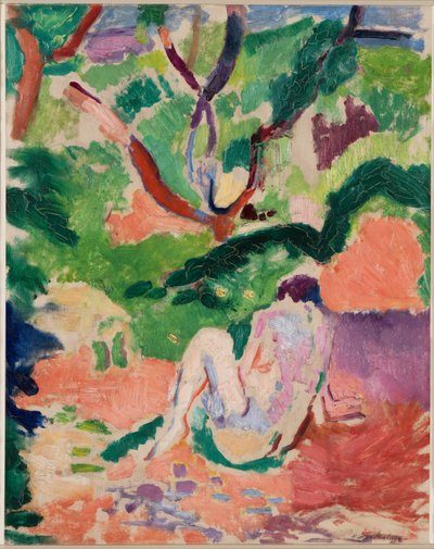 Akt v lese od Henri Matisse