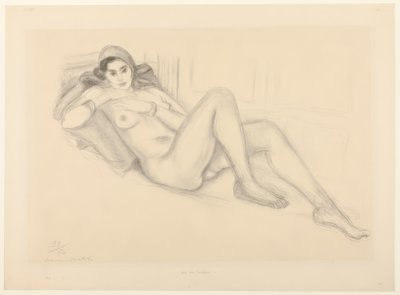 Akt s turbanem od Henri Matisse