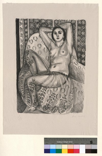 Sedící odaliska v tylových sukních od Henri Matisse