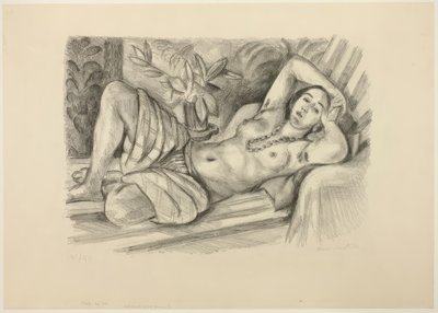 Odaliska s magnólií od Henri Matisse