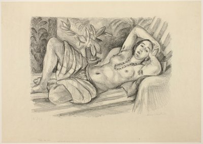Odaliska s magnólií od Henri Matisse