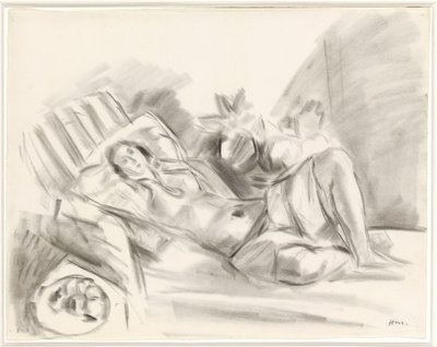 Odaliska s magnóliemi od Henri Matisse