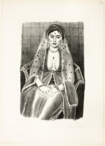 Perská žena od Henri Matisse
