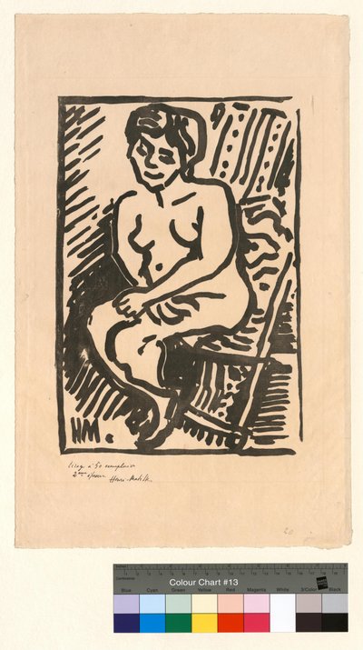 Malé černé dřevo od Henri Matisse
